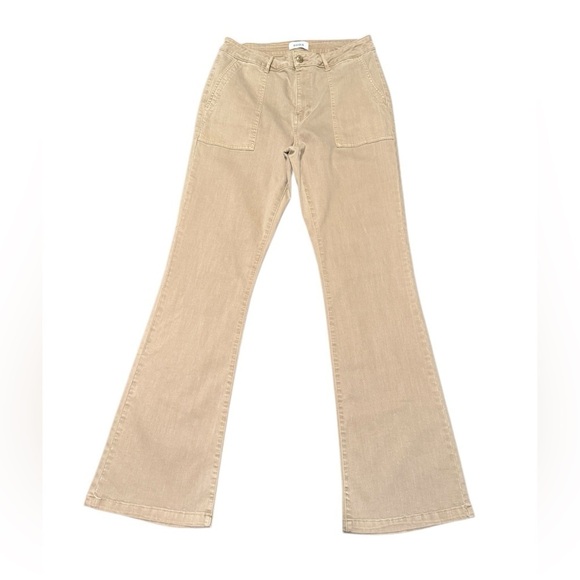 pistola Pants - Pistola Cargo Bootcut Khaki High Rise Pants Women’s Size 30